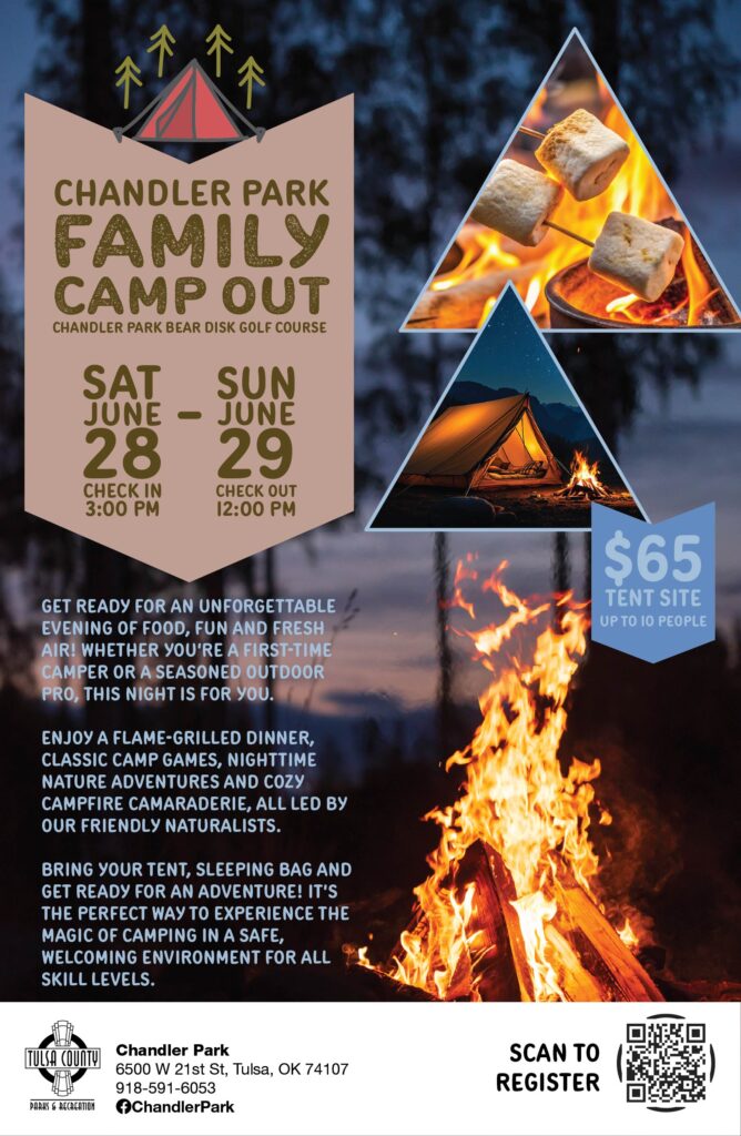 10998 family camp out poster 01